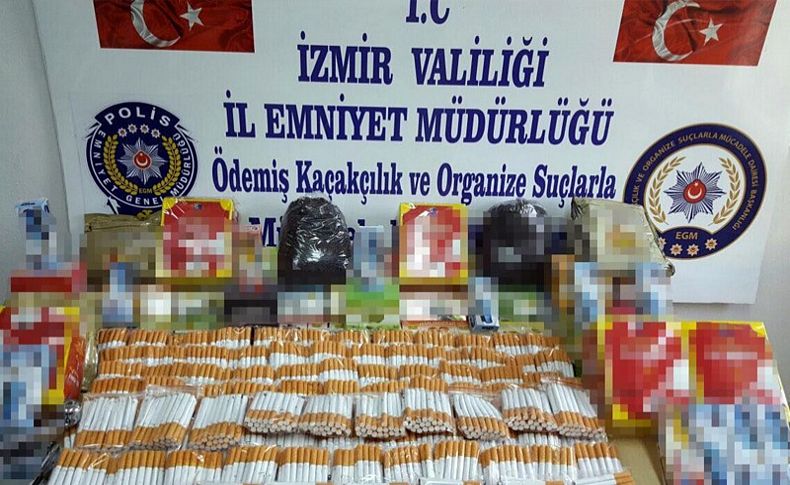 Ödemiş'de kaçak tütüne 'Duman' operasyonu