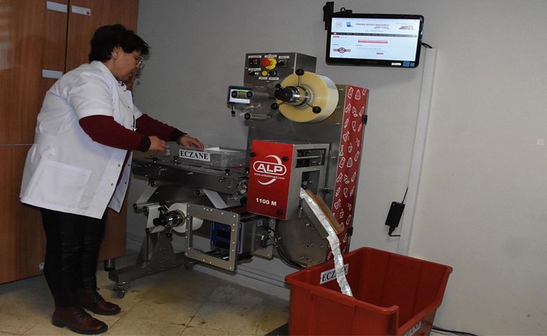 Ödemiş Devlet Hastanesi, ilaç paketleme cihazı yaparak kazandı