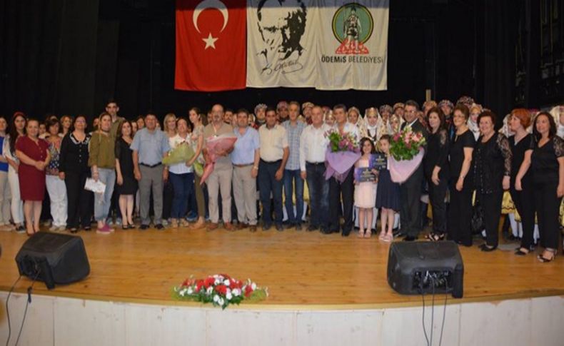 Ödemiş'te kursiyerlerden unutulmaz gösteri