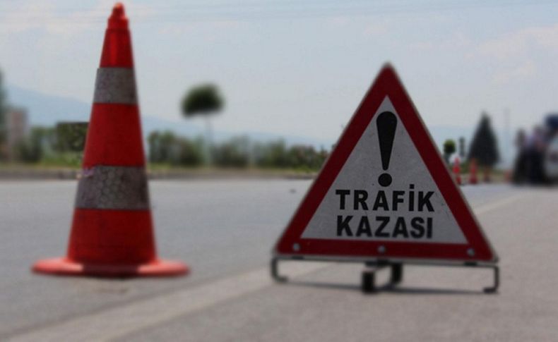 Ödemiş'te trafik kazası: 1 yaralı