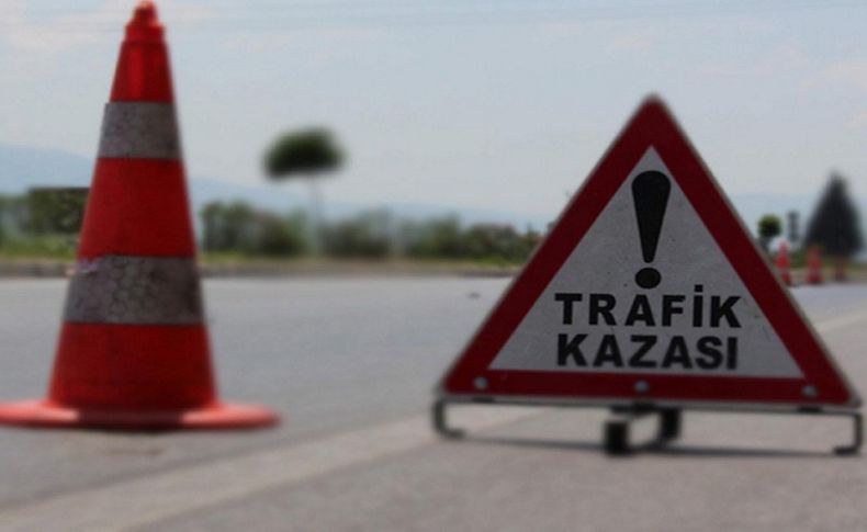 Ödemiş'te trafik kazası: 1 yaralı