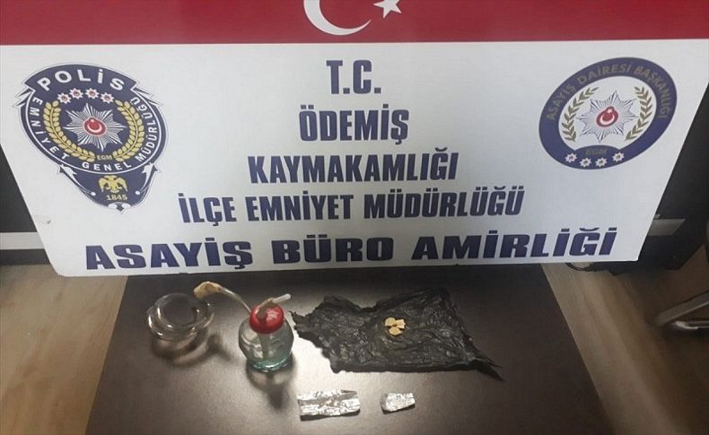 Ödemiş'te uyuşturucu operasyonu: 2 gözaltı