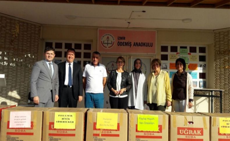 Ödemişli miniklerden büyük katkı