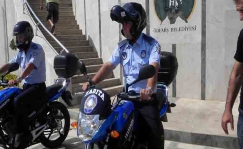 Ödemiş'te motorlu zabıta ekibi kuruldu