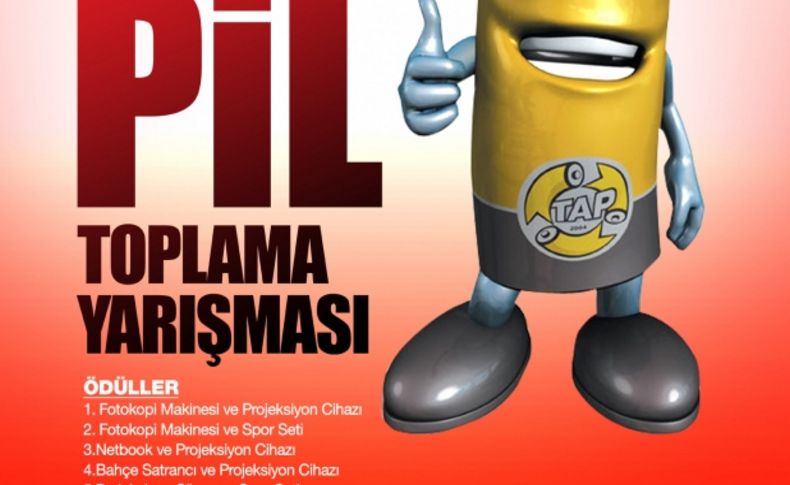 Okullar Arası Atık Pil Toplama Yarışması düzenlendi