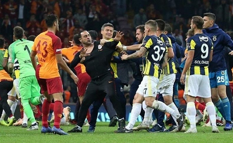 Olaylı derbiye ceza yağdı...7 isme toplam 43 maç men!