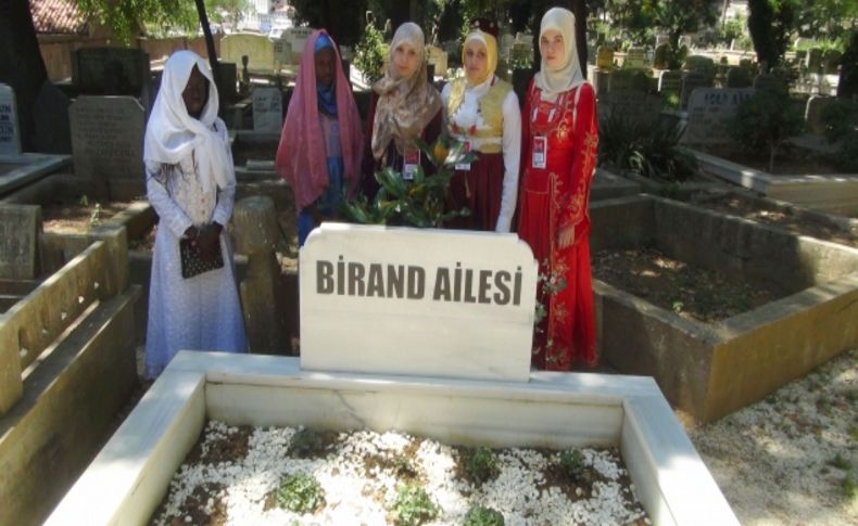 Olimpiyat çocuklarından Birand'a vefa ziyareti