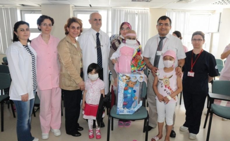 OMÜ’de, anneden alınan ilik, çocuğuna nakledildi