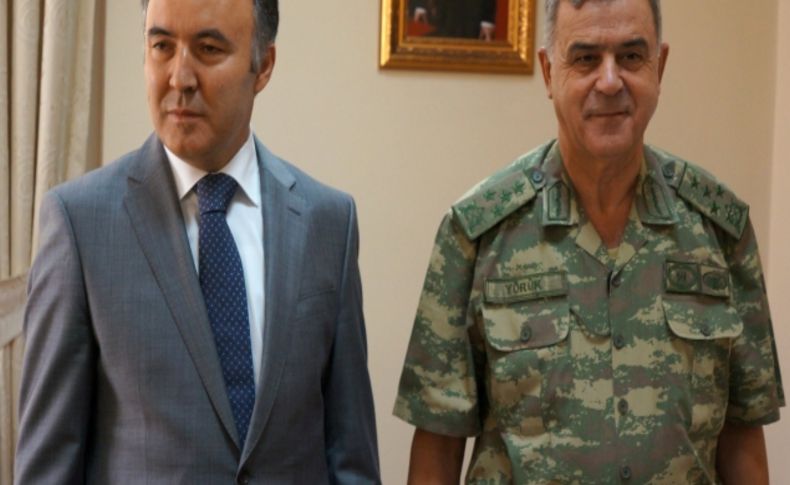 Orgeneral Yörük, Erzurum'da