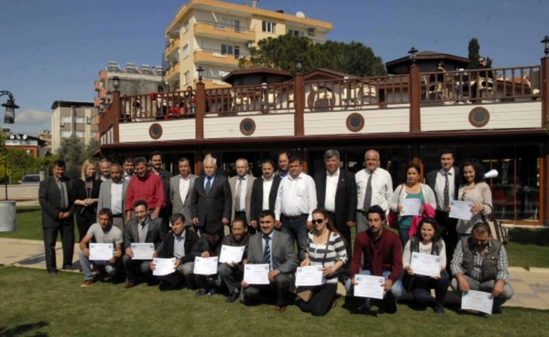 Ortaca'daki Uygulamalı Girişimcilik Eğitimi'nin sertifikaları verildi