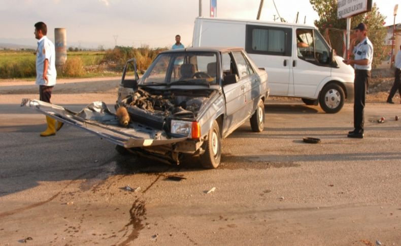 Osmaniye'de kaza: 3 yaralı