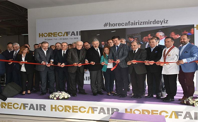 Otel Ekipmanları ve Ağırlama Teknolojileri Fuarı İzmir'de açıldı