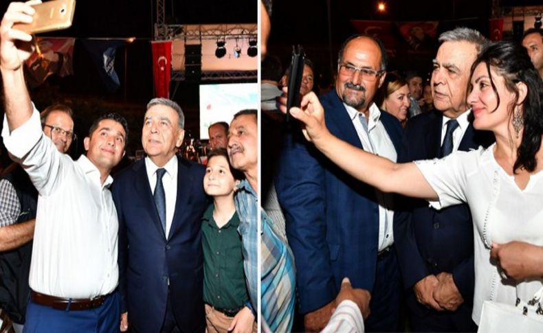 Kocaoğlu'yla selfie kuyruğu