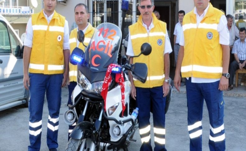Pamukkale’de 112 Acil motosiklet ekipleri görev yapacak