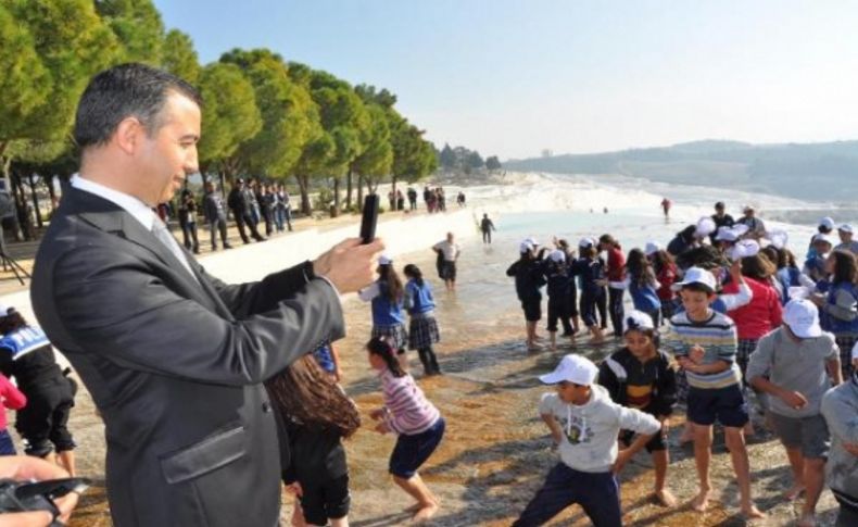Pamukkale’de Gangnam style dansı