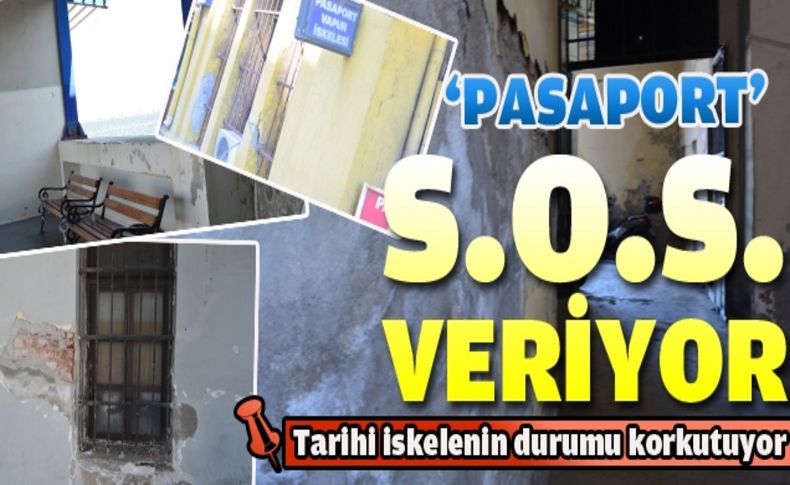 Pasaport iskelesi dökülüyor