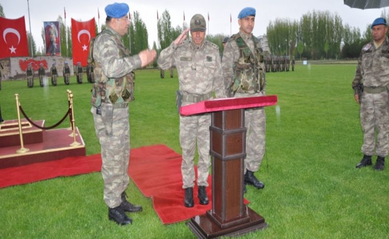 Patnos’ta sancak devir teslim töreni