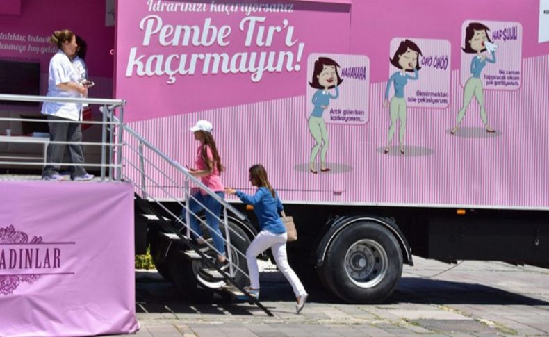 Pembe TIR İzmir'de