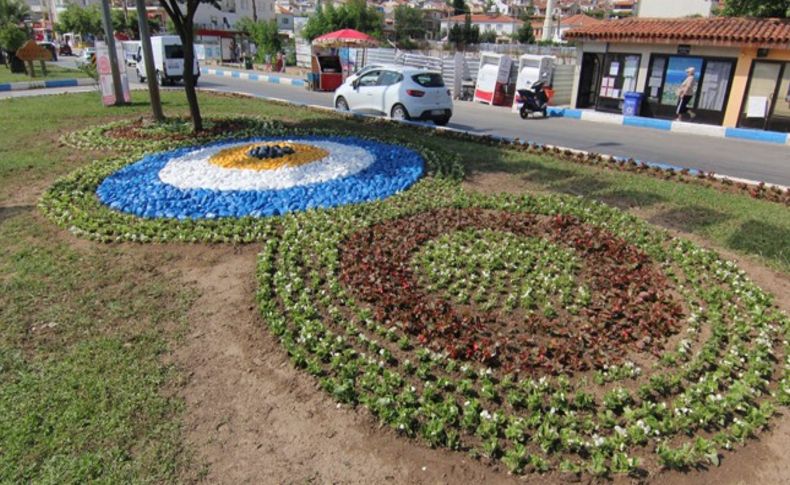 Menderes'te peyzaj çalışmaları ilgi çekiyor