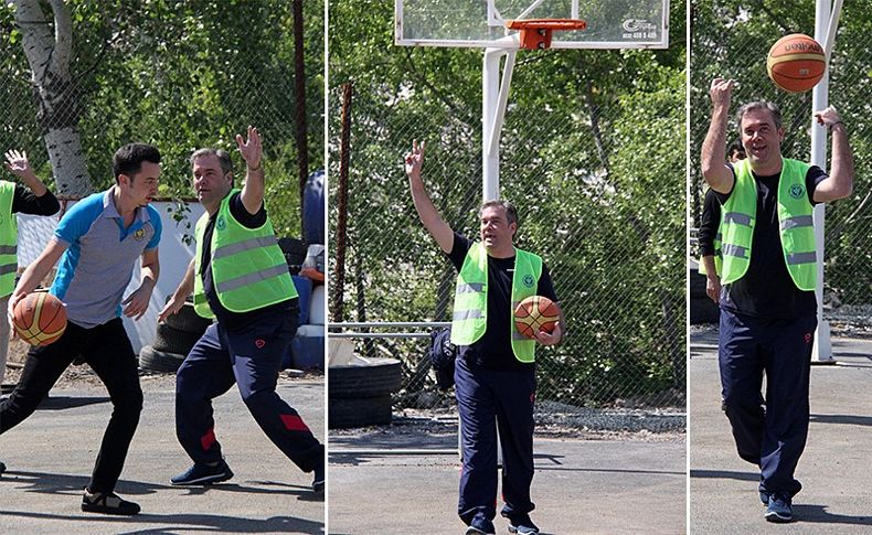 Piriştina, basketbol yıldızlarını aratmadı