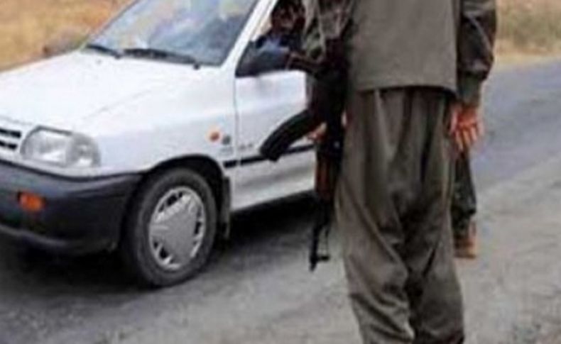 PKK yol kesip polis kaçırdı