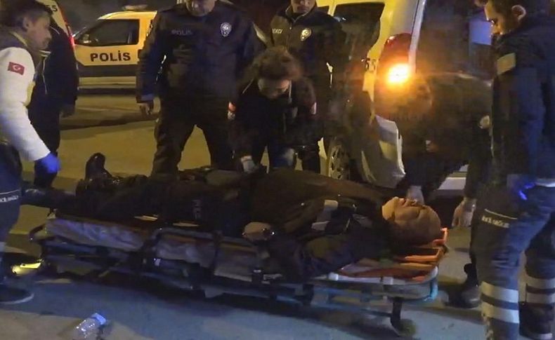 Polis, şüpheli aracı lastiklerine ateş açarak durdurdu