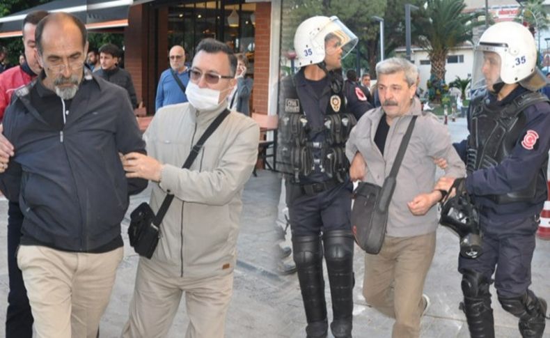 Polis müdahalesinde 11 gözaltı!