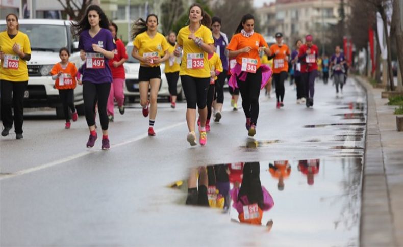 ‘Renkli kadınlar’ hakları için koştu