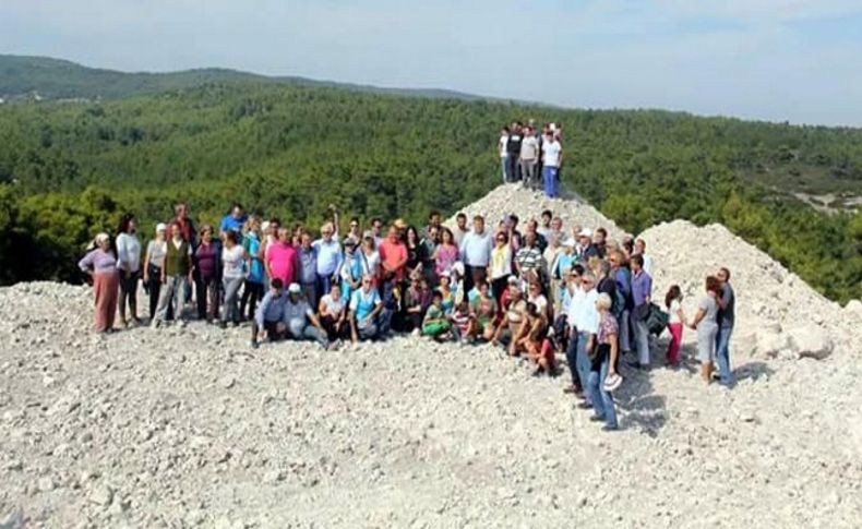 Urla'da vatandaşlardan RES eylemi