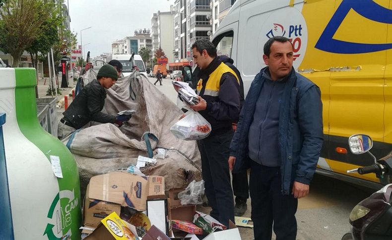 Resmi evrakı, atık kağıt diye götürdüler