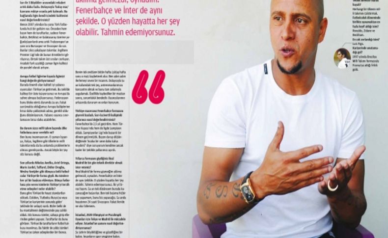 Roberto Carlos: Hefefimiz UEFA Avrupa Ligi bileti alabilmek