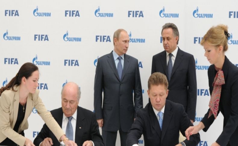 Rus enerji devi Gazprom, FİFA’ya sponsor oldu