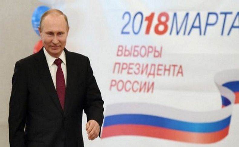 Rusya'da seçimin galibi Putin oldu