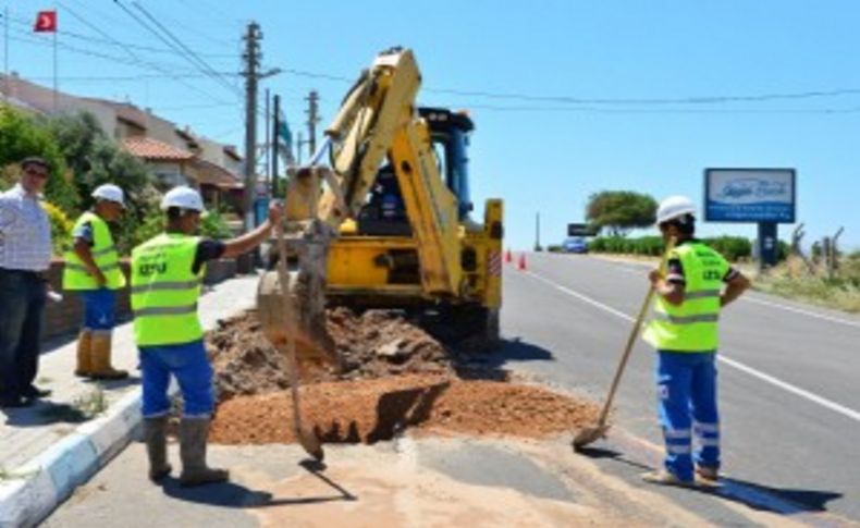 Çeşme’ye 450 kilometrelik yeni şebeke