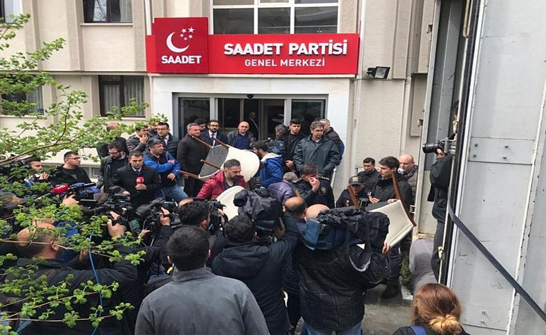 Saadet Partisi’ne haciz şoku!