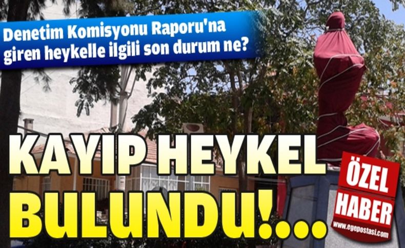 Sadece Buca'nın değil, İzmir'in gözü bu heykelde