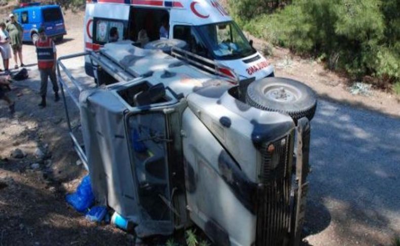 Safari cipi devrildi: 3’ü turist 4 yaralı