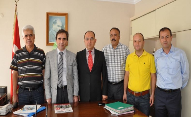 Sağlık gönüllülerinden Kaymakam Taştan’a 'hoş geldin' ziyareti