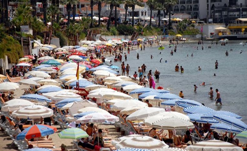 Afrika sıcakları sahilleri doldurdu