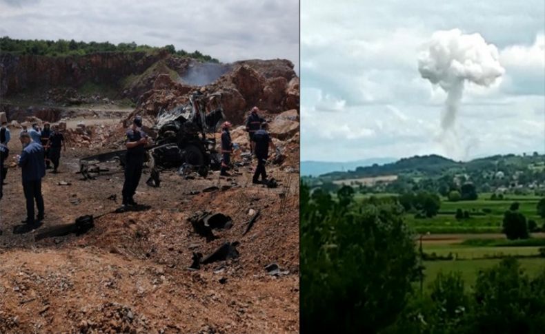 Sakarya imha edilecek havai fişekler patladı: 3 şehit