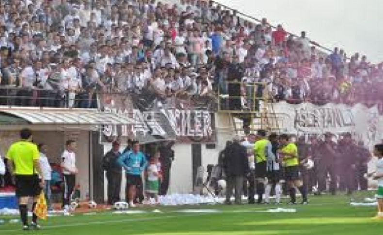 Salihli'de olaylı maç