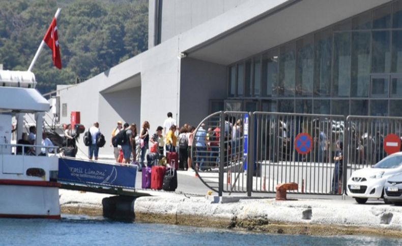 Samos Adası, Türkler'le doldu