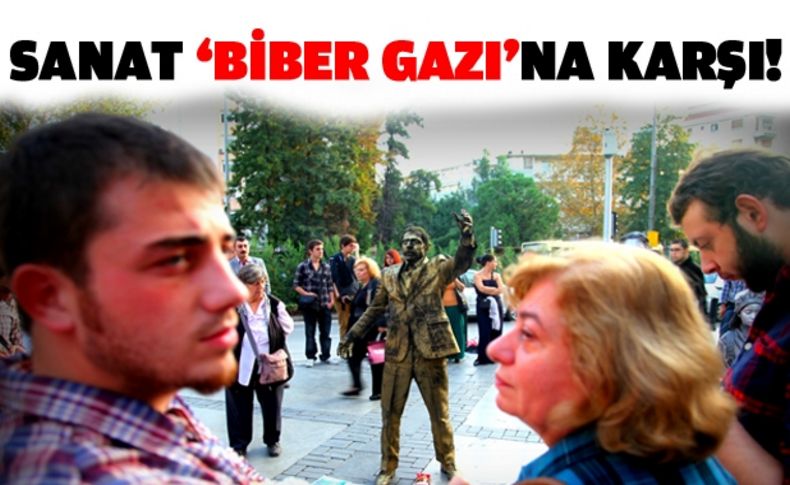 Sanat 'biber gazı'na karşı!