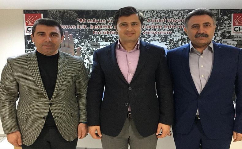 Sandal ve Alper İl Başkanı Yücel'i ziyaret etti