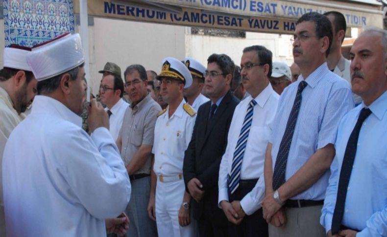 Şanlıurfa Valisi Güvenç’in kayınpederi, İskenderun'da toprağa verildi
