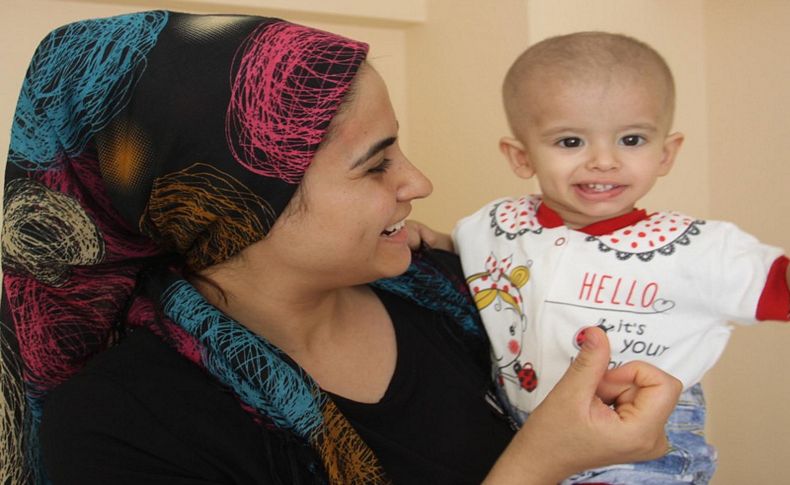 Sara bebek kanseri yendi