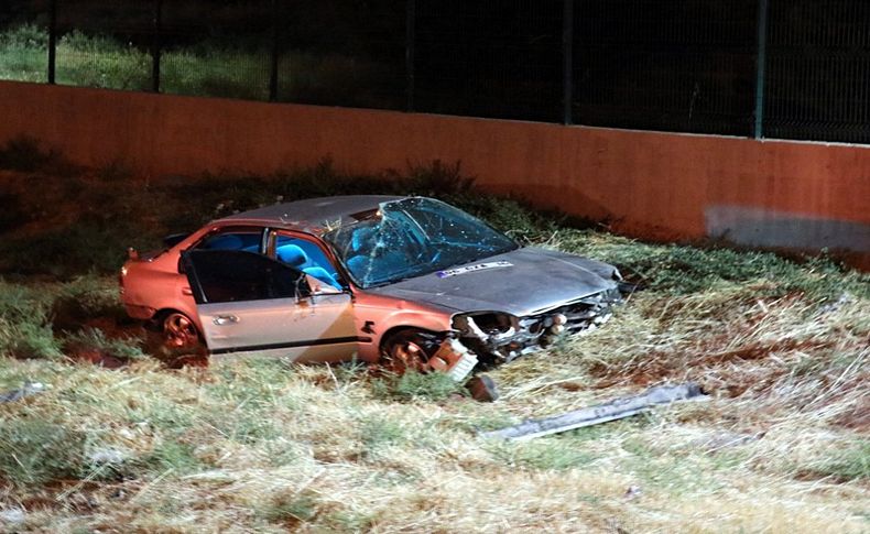 Şarampole devrilen otomobildeki genç öldü