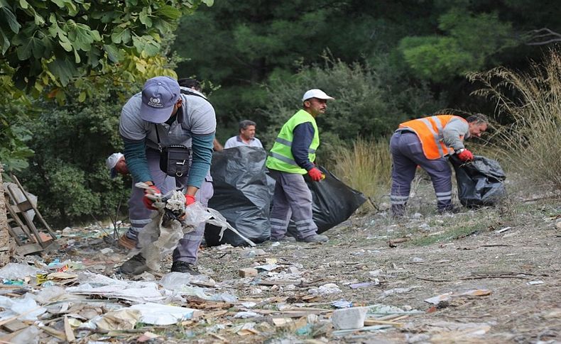 Sarnıç’ta temizlik seferberliği