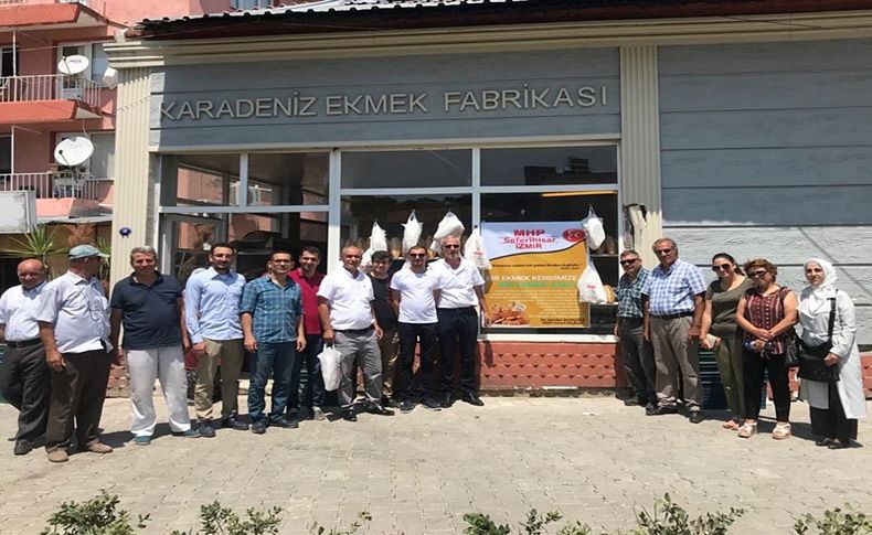 Gaziemir ve Seferihisar'da da ekmek askıda