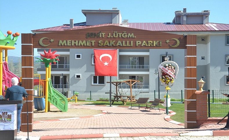 Şehidin ismi parkta yaşayacak